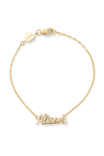 Custom Word Baby Bracelet | Baby jewelry gold, Baby bracelet, Baby jewelry